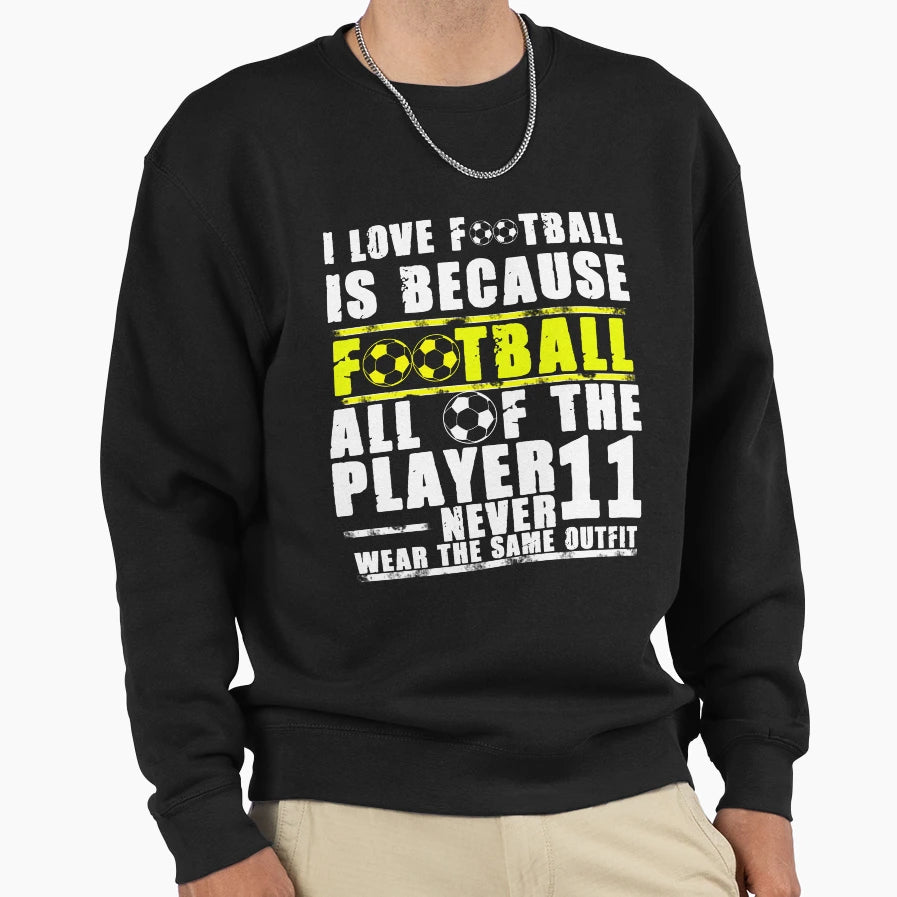 Funny Soccer Sweatshirt - Graphic Print for Adults - T-Shirt, Sweatshirt, Hoodie