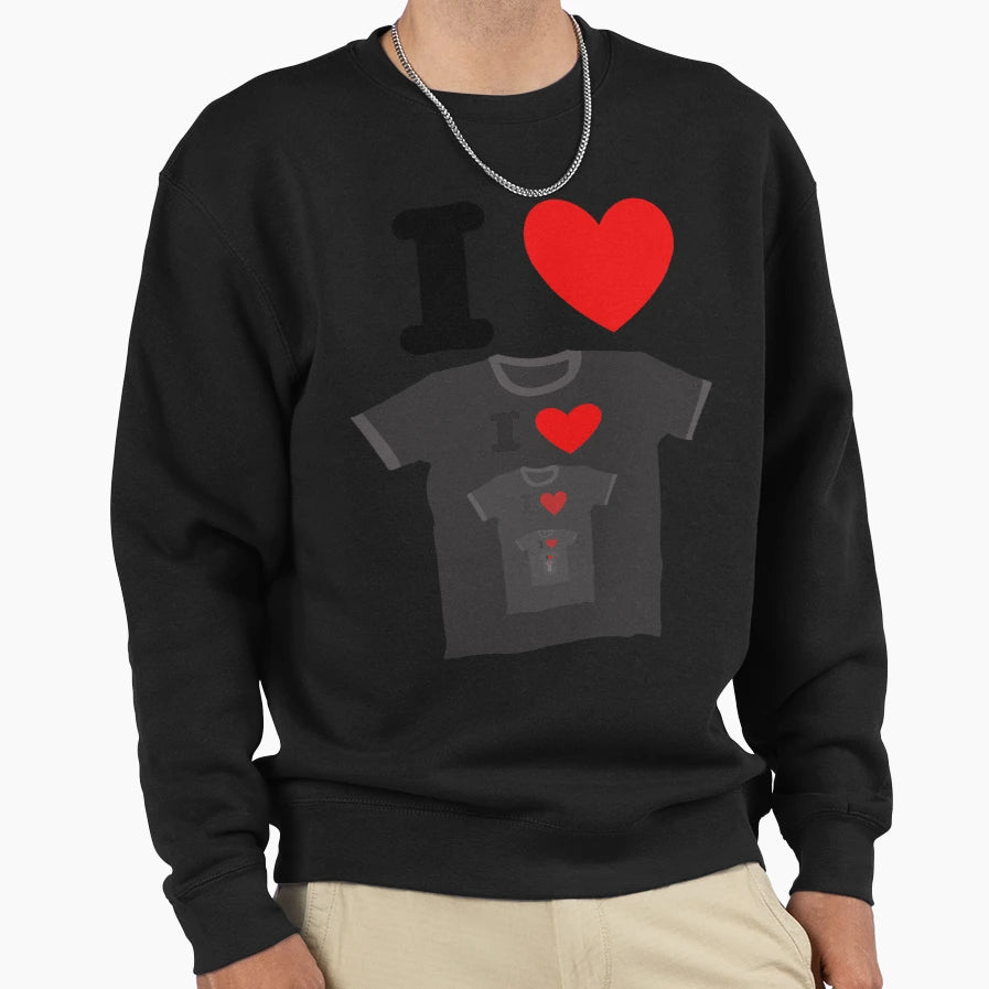 I Heart I Heart T Shirts T-Shirt - Custom Art Print Men Women - T-Shirt, Sweatshirt, Hoodie