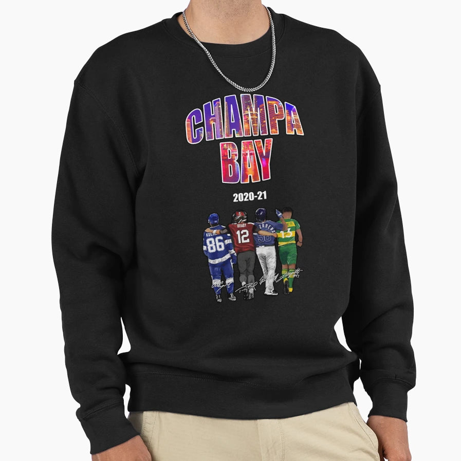 Champa Bay Sweatshirt - Casual Everyday Wear Men Women - T-Shirt, Sweatshirt, Hoodie