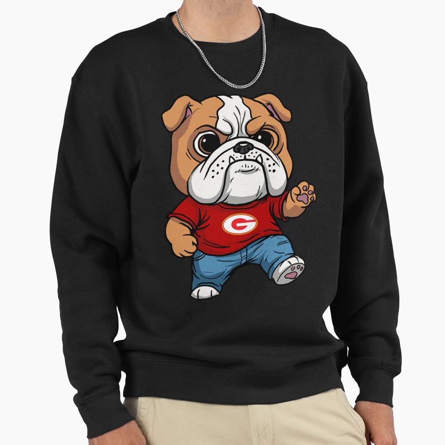 Goochland Bulldog Sweatshirt - Aesthetic Graphic Men Women - T-Shirt, Sweatshirt, Hoodie