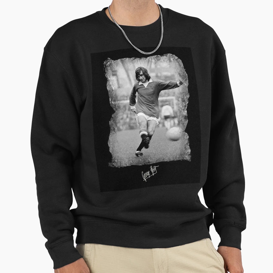 George Best Sweatshirt - Graphic Print Men Women - T-Shirt, Sweatshirt, Hoodie