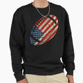 American Football Lovers 4Th July Sweatshirt - Fun Novelty Design Unisex - T-Shirt, Sweatshirt, Hoodie