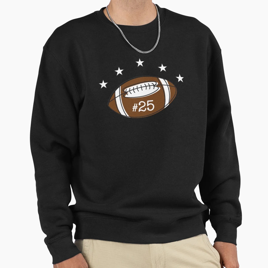 Football 25 Sweatshirt - Novelty Apparel Unisex - T-Shirt, Sweatshirt, Hoodie