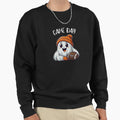 Football Game Day Ghost Halloween Sweatshirt - Aesthetic Graphic Men Women - T-Shirt, Sweatshirt, Hoodie