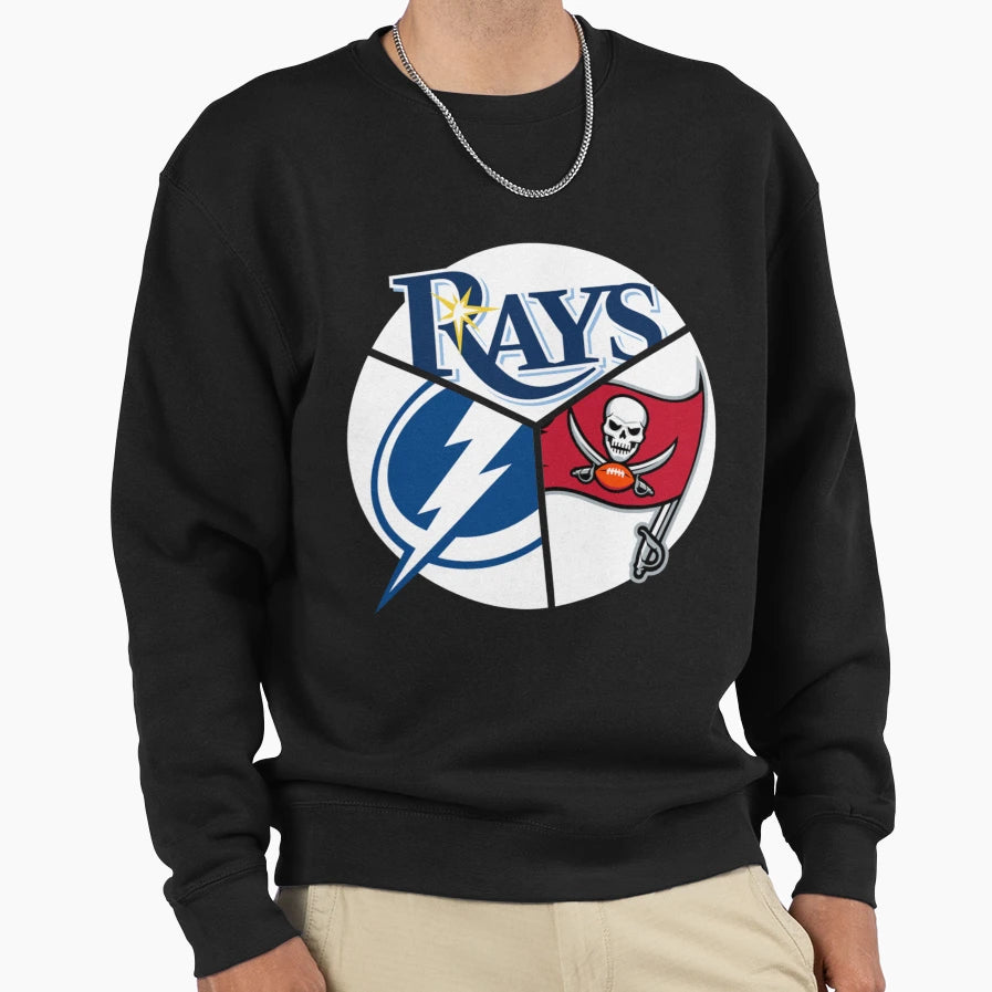Trending 1 40Tampa Bay Sports Triquad T-Shirt - Trendy Graphic for Adults - T-Shirt, Sweatshirt, Hoodie