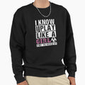 I Know I Play Like Try To Keep Up Usa Sweatshirt - Graphic Print Men Women - T-Shirt, Sweatshirt, Hoodie