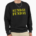 Sunday Funday Football Sweatshirt - Minimalist Print for Adults - T-Shirt, Sweatshirt, Hoodie