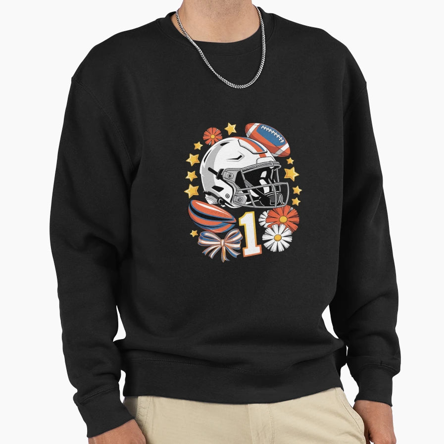 Coquette Bow Pumpkin American Sweatshirt - Aesthetic Graphic for Adults - T-Shirt, Sweatshirt, Hoodie