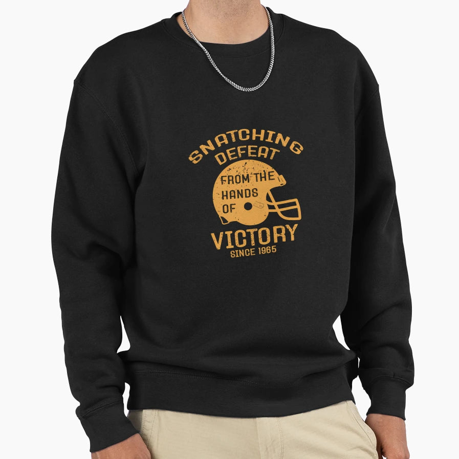 Cleveland Football Snatching Sweatshirt - Custom Art Print Men Women - T-Shirt, Sweatshirt, Hoodie