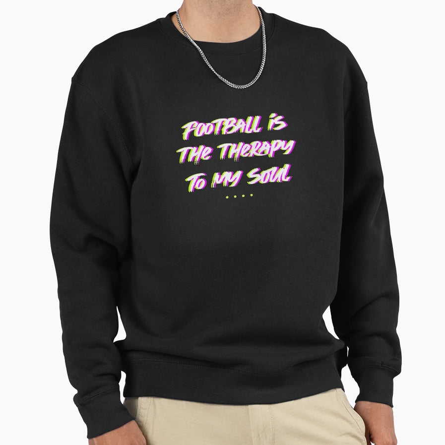 Football Is My Passion Sweatshirt - Aesthetic Graphic Men Women - T-Shirt, Sweatshirt, Hoodie