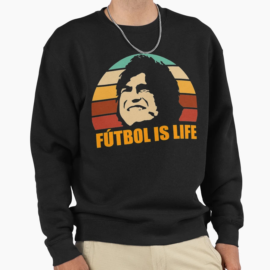 Futbol Is Life Sweatshirt - Unique Graphic Men Women - T-Shirt, Sweatshirt, Hoodie