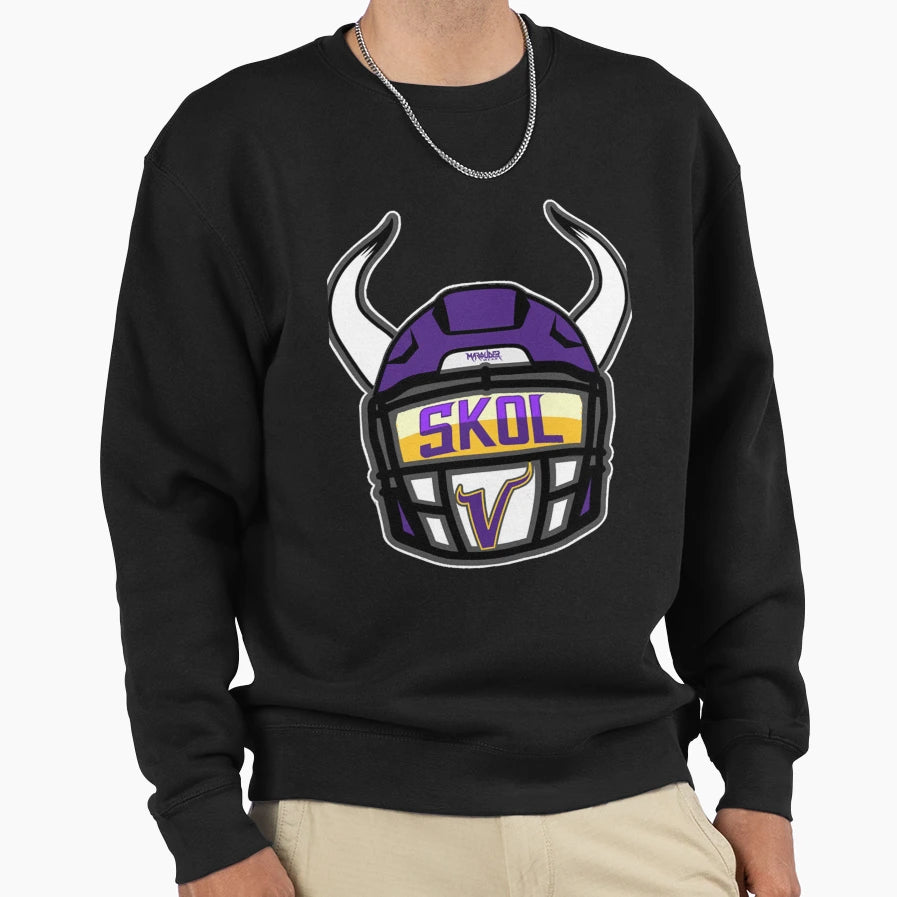 Skol Minnesota Sweatshirt - Trendy Graphic Unisex - T-Shirt, Sweatshirt, Hoodie