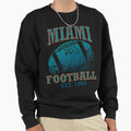 Miami Football Sweatshirt - Novelty Apparel for Adults - T-Shirt, Sweatshirt, Hoodie