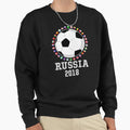 Russia Soccer 2018 World Football Cup T-Shirt - Custom Art Print Unisex - T-Shirt, Sweatshirt, Hoodie