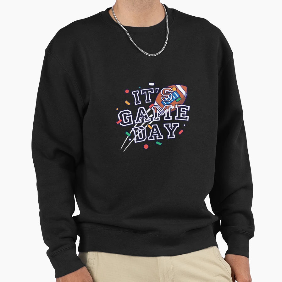 Game Day College University Game Day Sweatshirt - Graphic Print for Adults - T-Shirt, Sweatshirt, Hoodie