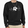 Soccer Love Heartbeat Soccer Soccer Love T-Shirt - Custom Art Print Unisex - T-Shirt, Sweatshirt, Hoodie