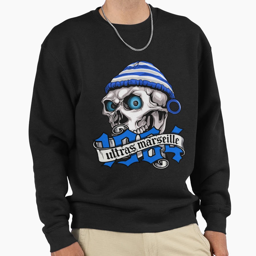 Passion Marseille Commandu Ultra Sweatshirt - Custom Art Print for Adults - T-Shirt, Sweatshirt, Hoodie