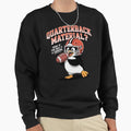 Rugby Penguin Love Penguins Enjoy Sweatshirt - Custom Art Print for Adults - T-Shirt, Sweatshirt, Hoodie