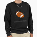 Football Sweatshirt - Minimalist Print for Adults - T-Shirt, Sweatshirt, Hoodie