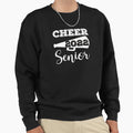 Senior 2022 Cheer Cheerleader Sweatshirt - Custom Art Print Men Women - T-Shirt, Sweatshirt, Hoodie