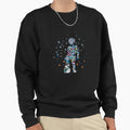 Playing Football Star Sweatshirt - Minimalist Print Men Women - T-Shirt, Sweatshirt, Hoodie