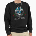 Carolina Football Helmet Sugar Skull Sweatshirt - Unique Graphic Men Women - T-Shirt, Sweatshirt, Hoodie