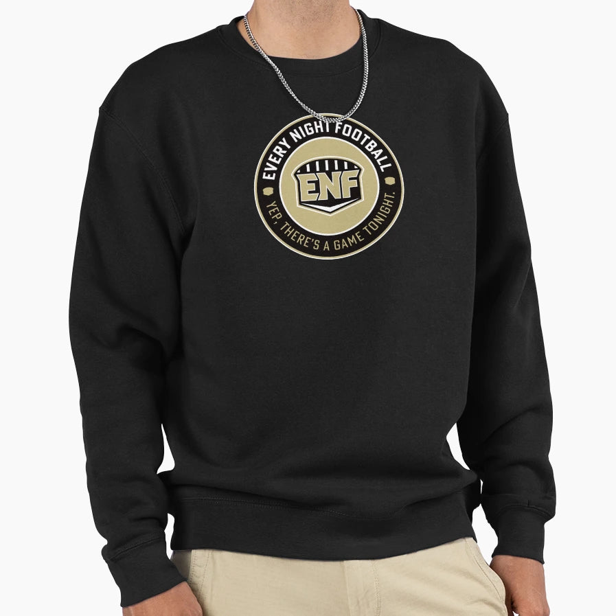 Every Night Football Circular Sweatshirt - Aesthetic Graphic Men Women - T-Shirt, Sweatshirt, Hoodie