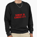 Sunday Kansas City Football Gameday Sweatshirt - Custom Art Print Men Women - T-Shirt, Sweatshirt, Hoodie