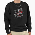Football Live Love Football Girlie Fan Hoodie - Fun Novelty Design Unisex - T-Shirt, Sweatshirt, Hoodie