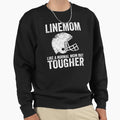 Football Lineman Funny Line Mom T-Shirt - Trendy Graphic for Adults - T-Shirt, Sweatshirt, Hoodie