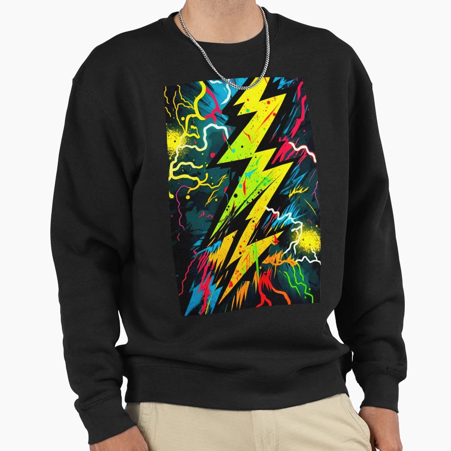 Flash Poke Sweatshirt - Custom Art Print Unisex - T-Shirt, Sweatshirt, Hoodie