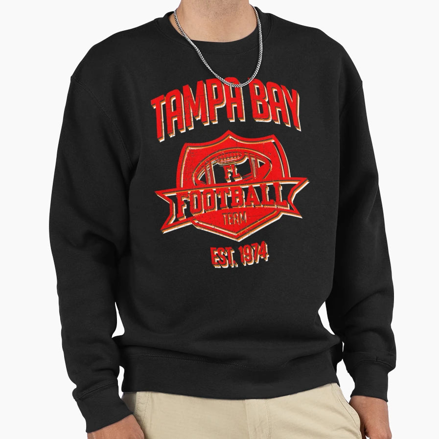Tampa Bay Football Team Inspired Tampa Sweatshirt - Novelty Apparel Unisex - T-Shirt, Sweatshirt, Hoodie