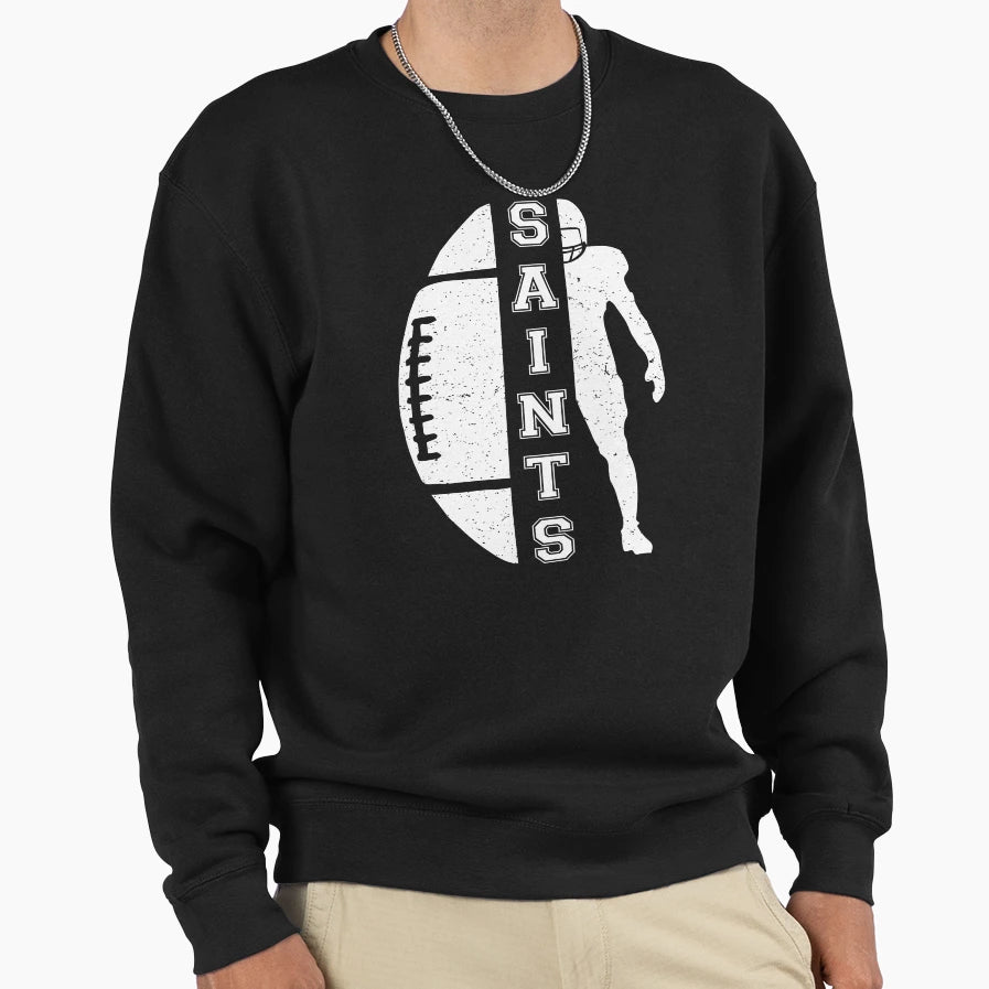 Saints American Football Sweatshirt - Casual Everyday Wear Unisex - T-Shirt, Sweatshirt, Hoodie