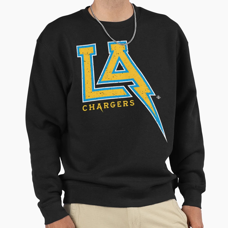 Los Angeles Chargers Damgoodgame Sweatshirt - Graphic Print Unisex - T-Shirt, Sweatshirt, Hoodie