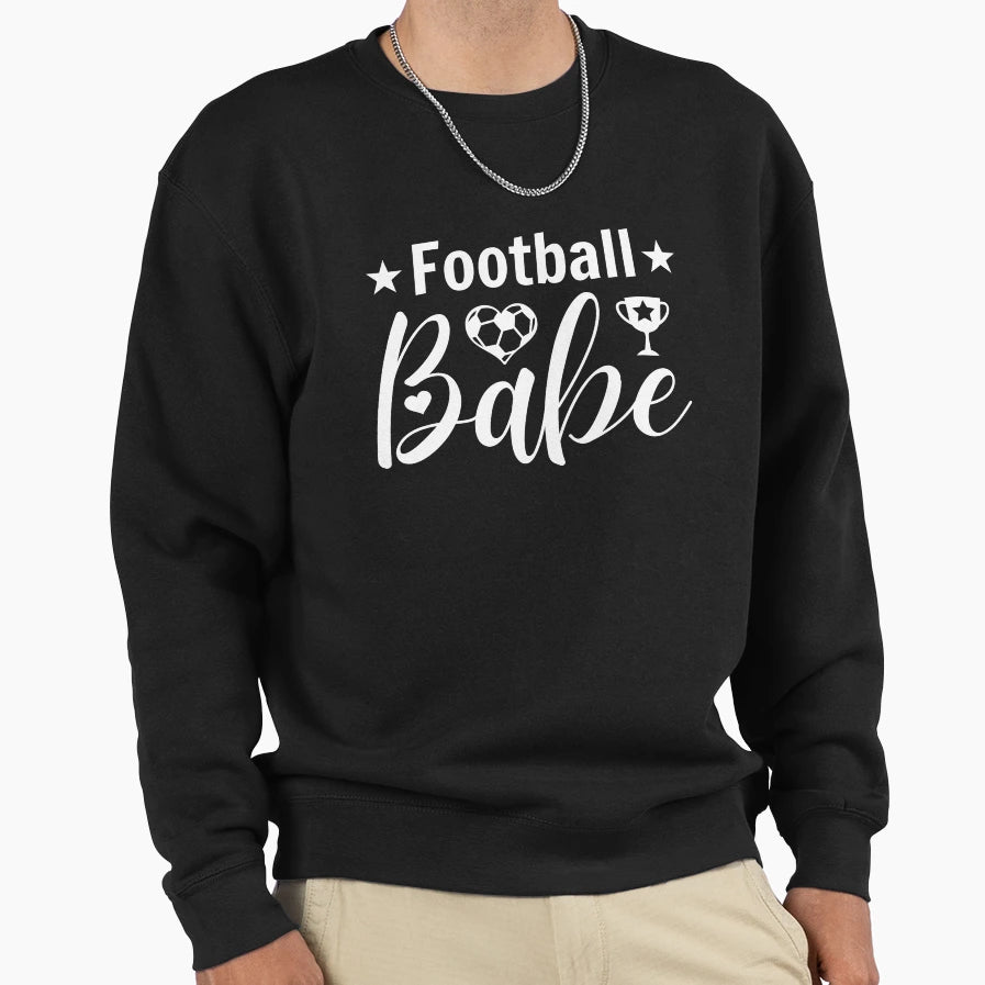 Football Babe Female Soccer Player Sweatshirt - Novelty Apparel Unisex - T-Shirt, Sweatshirt, Hoodie