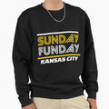 Kc Sunday Funday Kansas City Kc Sweatshirt - Custom Art Print for Adults - T-Shirt, Sweatshirt, Hoodie