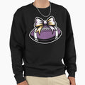 Purple Yellow Gold Football Sweatshirt - Aesthetic Graphic Men Women - T-Shirt, Sweatshirt, Hoodie