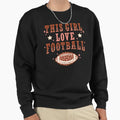Fall Love Football Sweatshirt - Casual Everyday Wear Unisex - T-Shirt, Sweatshirt, Hoodie