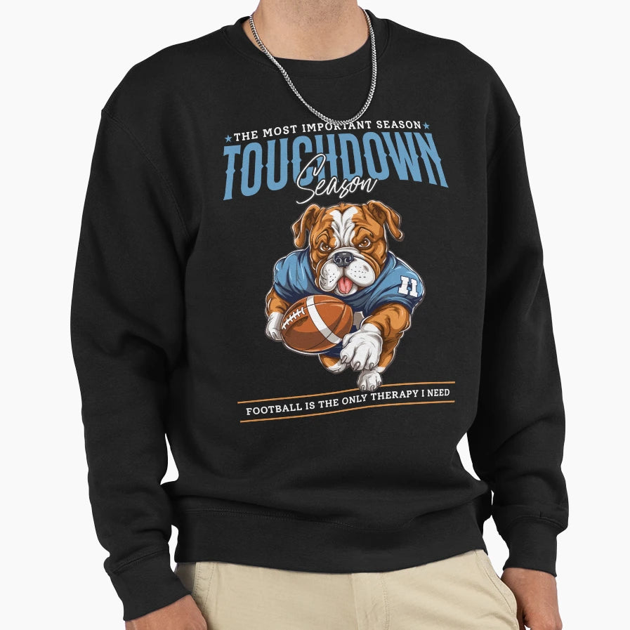American Football Touchdown Season Sweatshirt - Novelty Apparel for Adults - T-Shirt, Sweatshirt, Hoodie