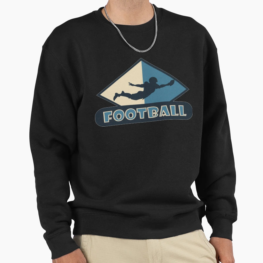 Awaken Football Sport Sweatshirt - Casual Everyday Wear for Adults - T-Shirt, Sweatshirt, Hoodie
