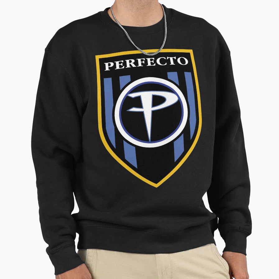 Perfecto Records Dark Color Sweatshirt - Aesthetic Graphic Unisex - T-Shirt, Sweatshirt, Hoodie
