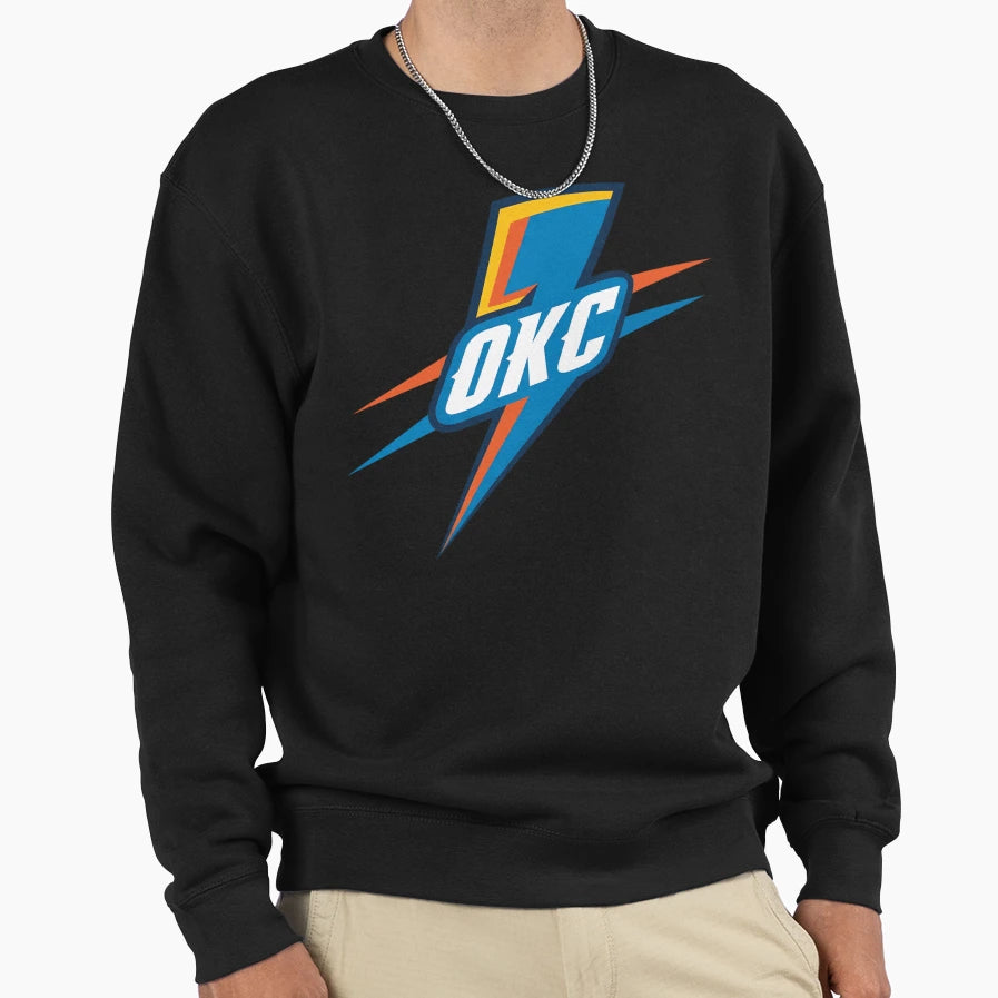 Thunder Hoop Trophy Victory Basketball Sweatshirt - Trendy Graphic Unisex - T-Shirt, Sweatshirt, Hoodie