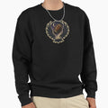 Moonlit Winged Emblem Sweatshirt - Trendy Graphic Unisex - T-Shirt, Sweatshirt, Hoodie