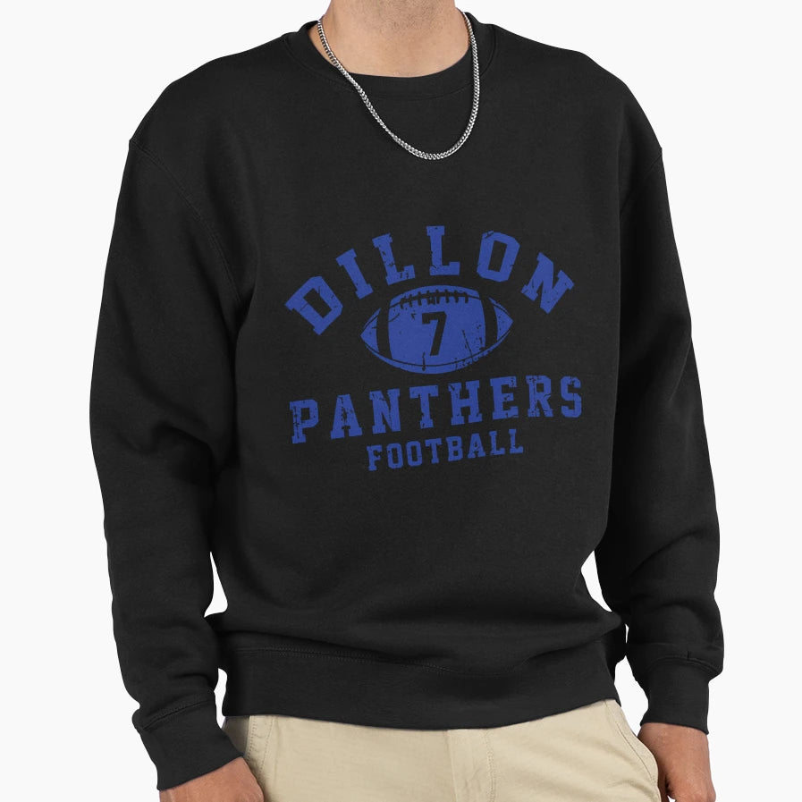 Dillon Panthers Football 7 Sweatshirt - Unique Graphic Men Women - T-Shirt, Sweatshirt, Hoodie