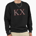 Kx Grey Letters Sweatshirt - Minimalist Print Unisex - T-Shirt, Sweatshirt, Hoodie