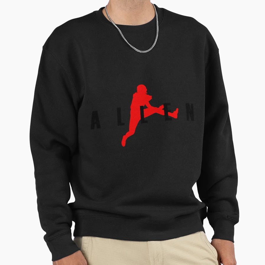 Air Allen Redblack Sweatshirt - Casual Everyday Wear for Adults - T-Shirt, Sweatshirt, Hoodie