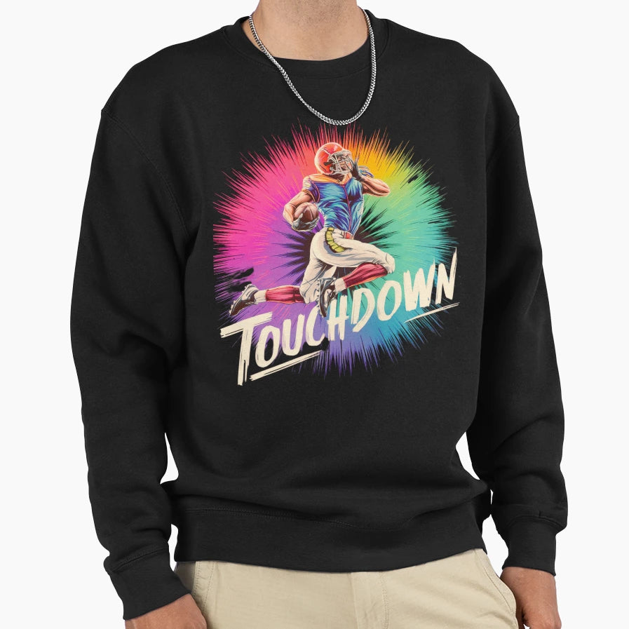 American Football Touchdown Sweatshirt - Streetwear Style for Adults - T-Shirt, Sweatshirt, Hoodie