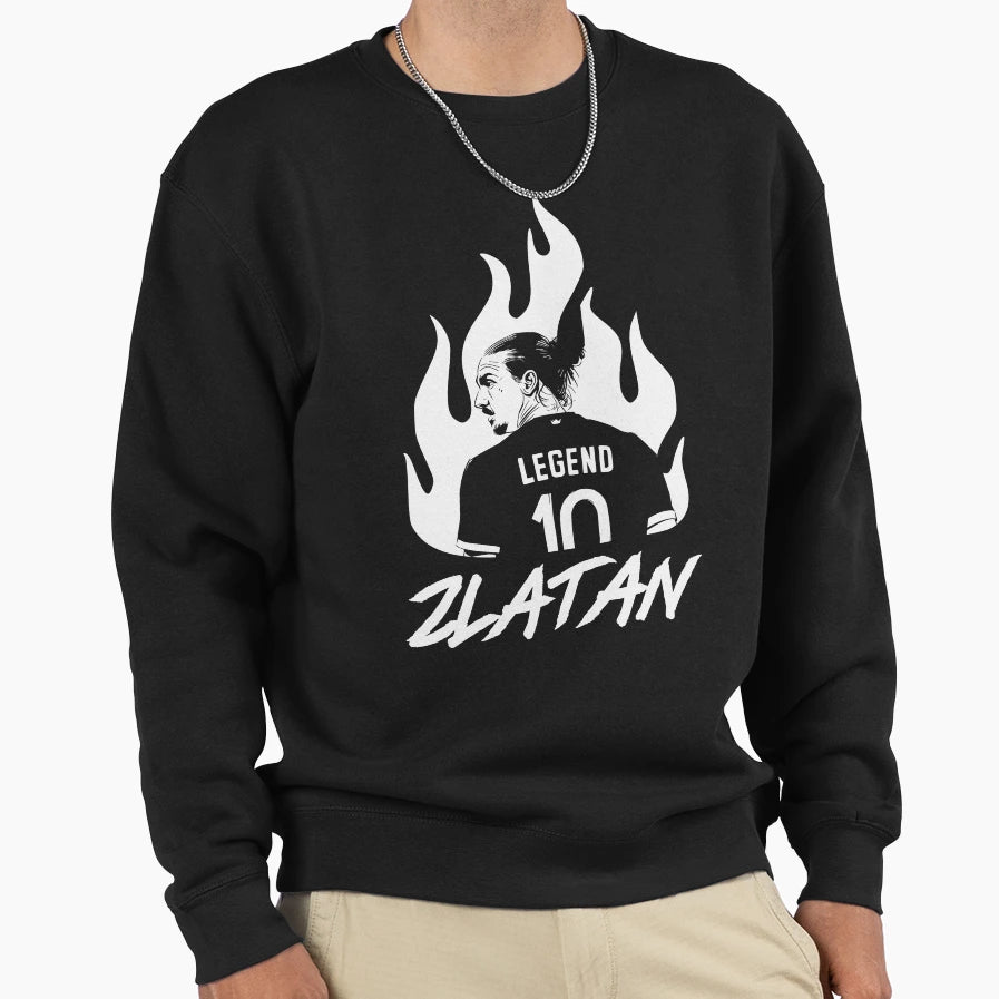Zlatan Ibrahimovic Sweatshirt - Custom Art Print Unisex - T-Shirt, Sweatshirt, Hoodie