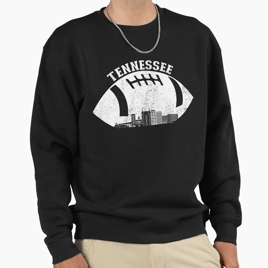 Nashville Tennessee Skyline Sweatshirt - Trendy Graphic for Adults - T-Shirt, Sweatshirt, Hoodie