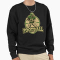 Football Sports Logo Sweatshirt - Minimalist Print Men Women - T-Shirt, Sweatshirt, Hoodie